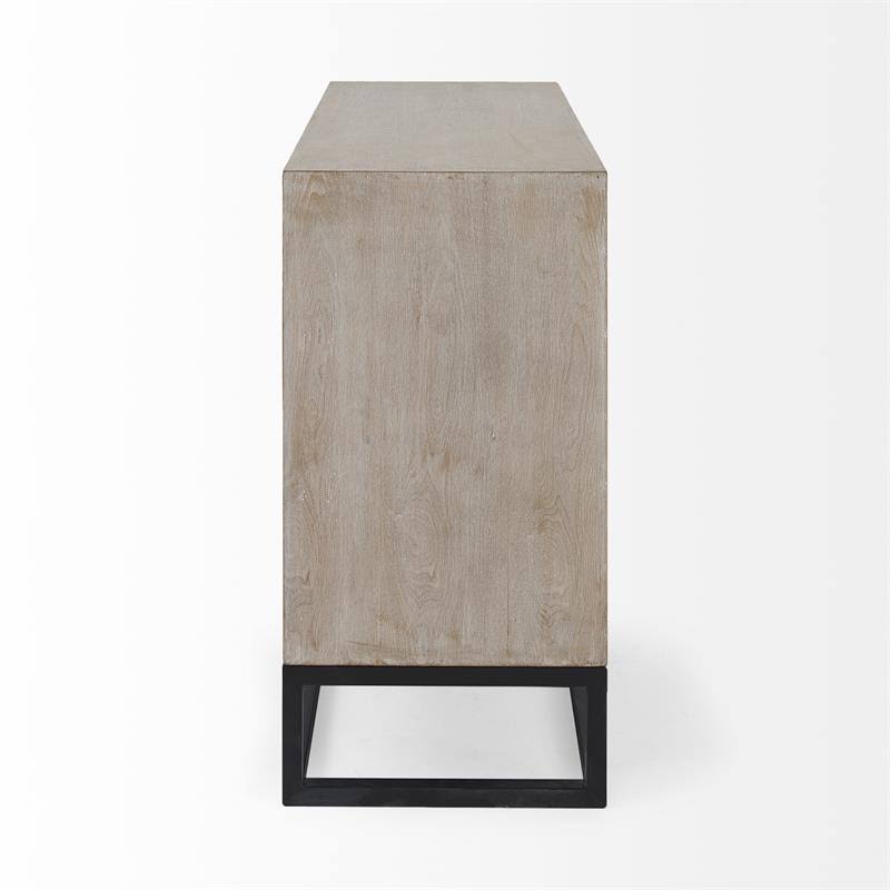 Light Brown 3 Drawer Accent Cabinet M480627