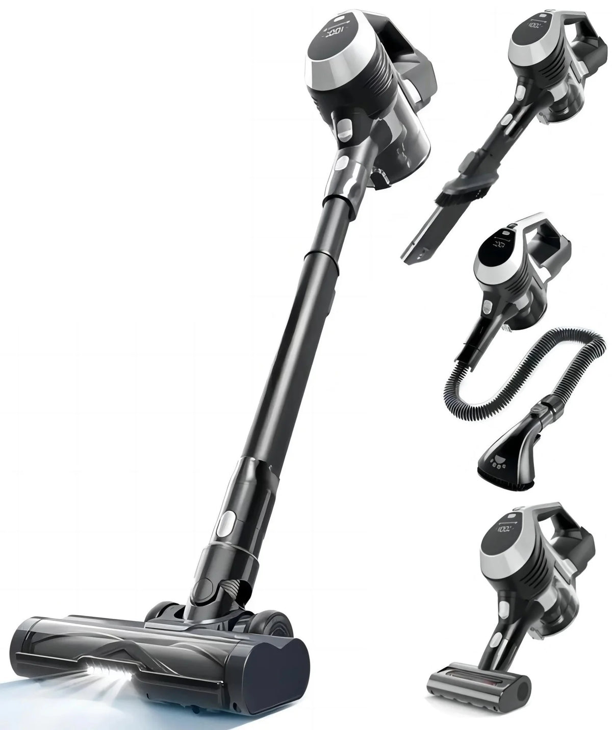 Cordless Stick Vacuum 4-in-1 Lightweight Pet Vacuum Cleaner R4545