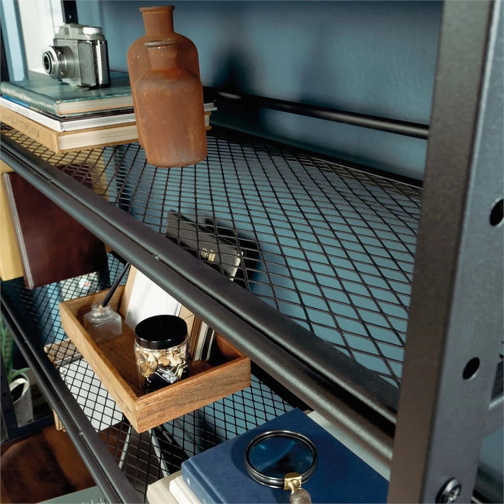 Engineered Wood Computer Desk with Hutch I824951