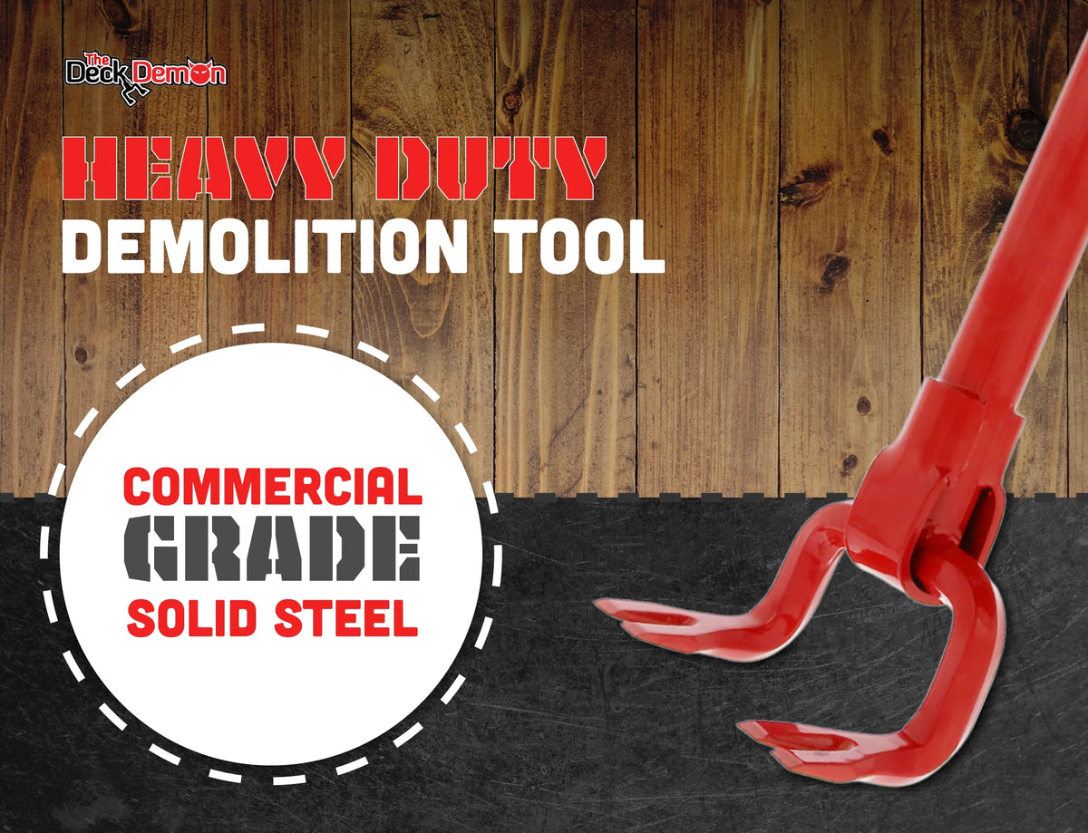 Steel Deck Demon with 44 inch Handle I900