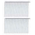 50x Heavy Duty Aluminum Alloy Tent Pegs Stakes J1427