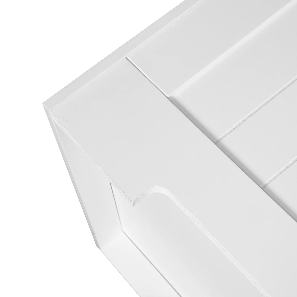 White Lift Top Wooden Storage Cabinet Z17671