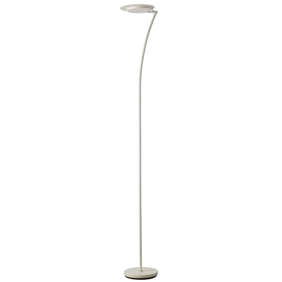 Matte White LED Torchier W3926