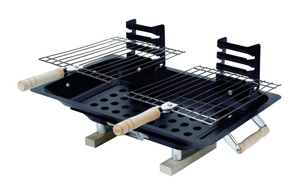Black Steel Charcoal Grill Y19215