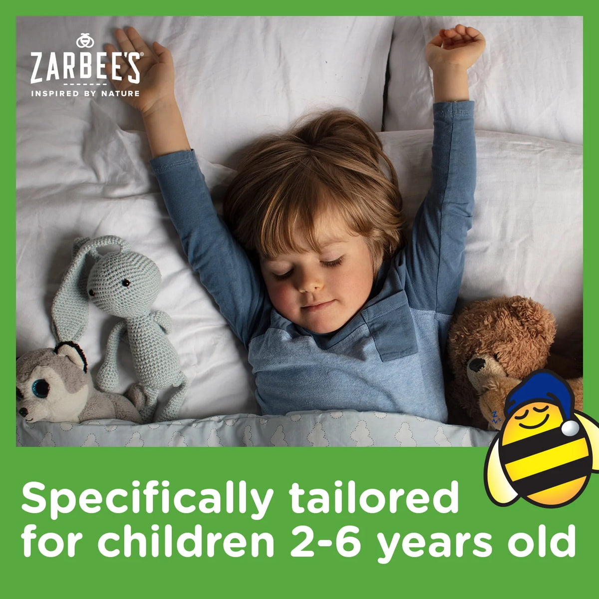 Kids Cough + Mucus Nighttime with Honey, Ivy Leaf, Zinc & Elderberry, Mixed Berry, 4FL Oz W325459