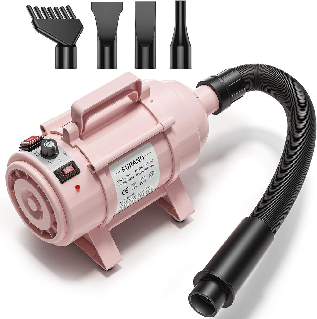 4.0HP Stepless Adjustable Speed Pet Hair Dryer with Heater C46213