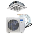 18,000 BTU Ductless Ceiling Cassette Air Conditioner and Heat Pump J912243