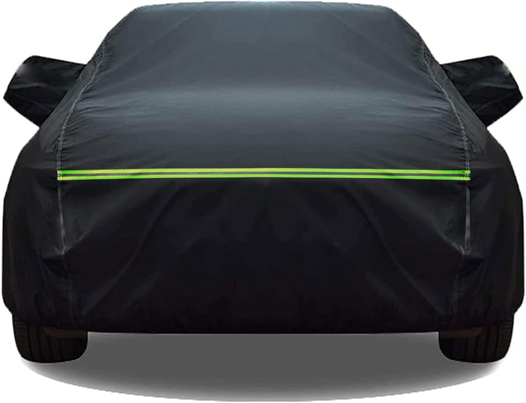 Black Waterproof Outdoor Car Cover D988093