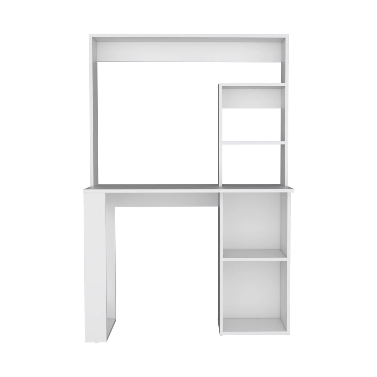 Desk With Hutch and Shelves E5599
