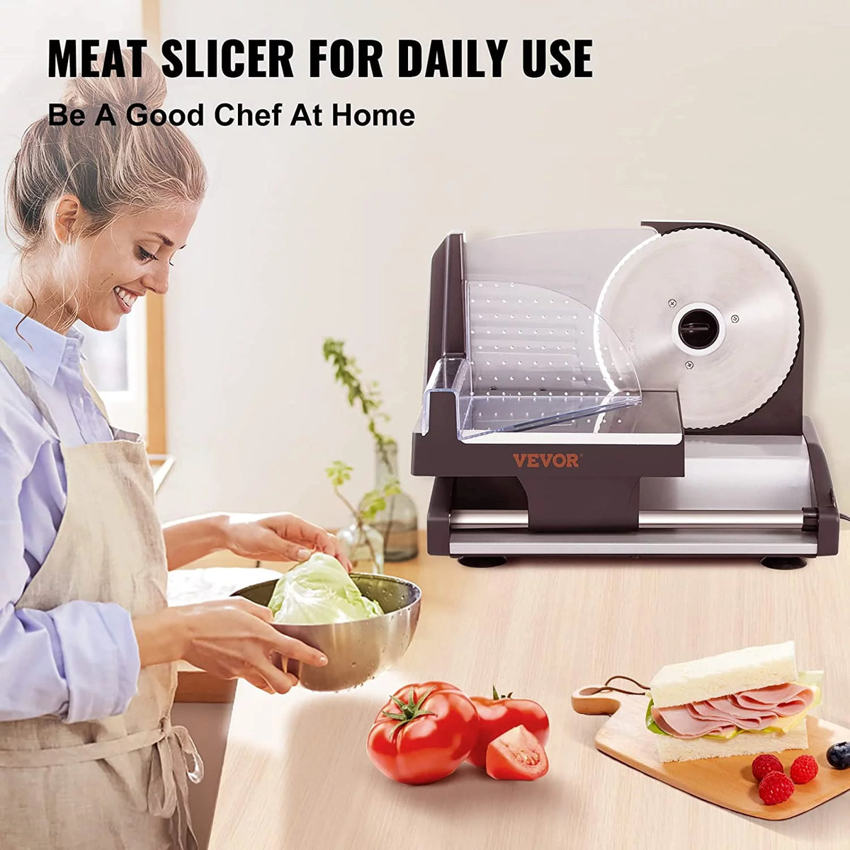 10 inch Electric Meat Slicer W96916