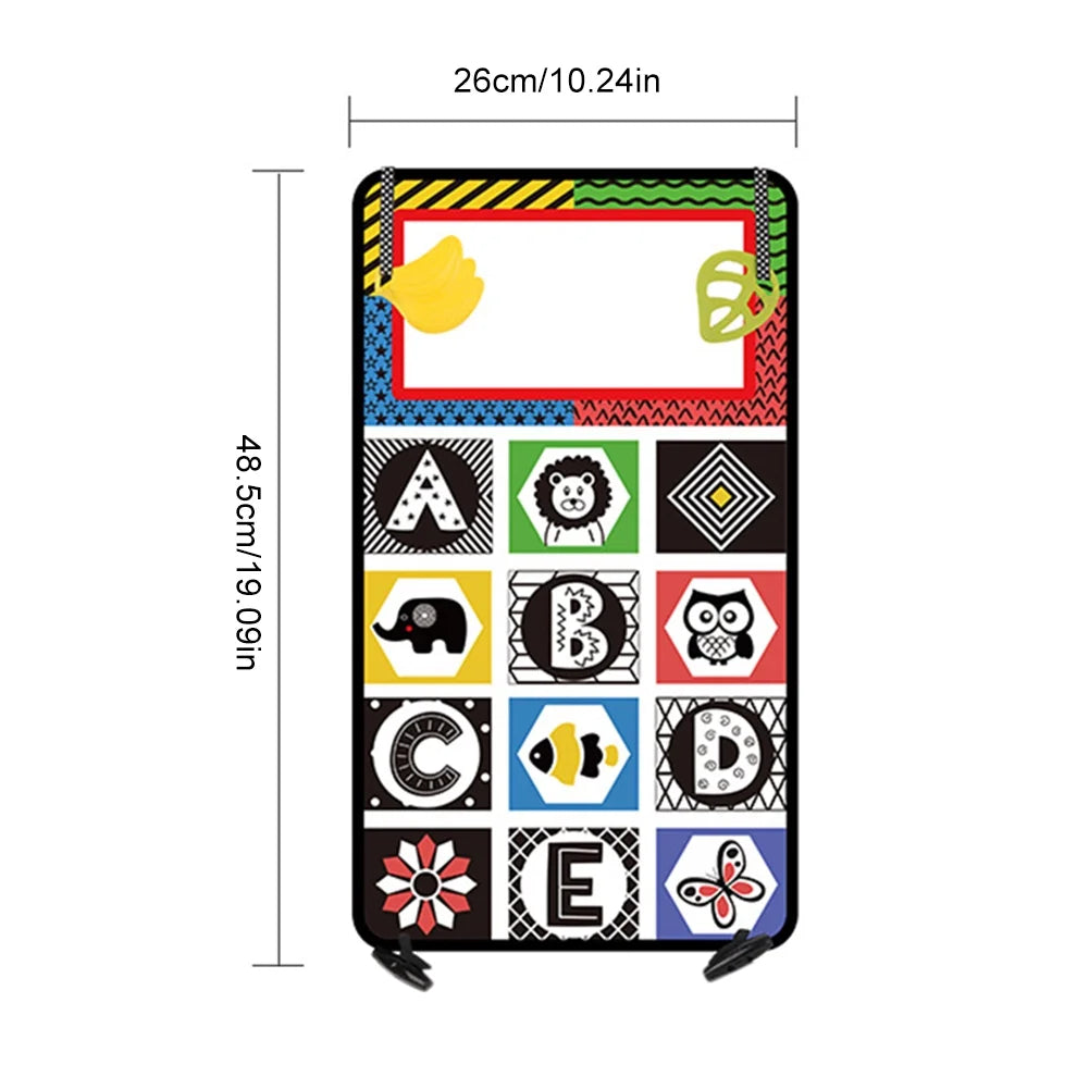 Foldable Mirror Toy Visual Auditive Toys (Alphabet) H2470