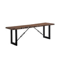 Walnut Wood Bench P67031