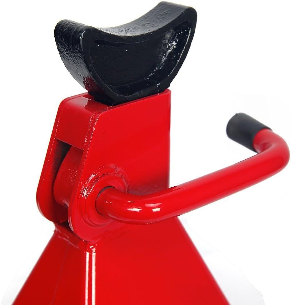 2PC Jack Stand 12-Ton Capacity Adjustable Height Self-Locking Ratchet Z78277