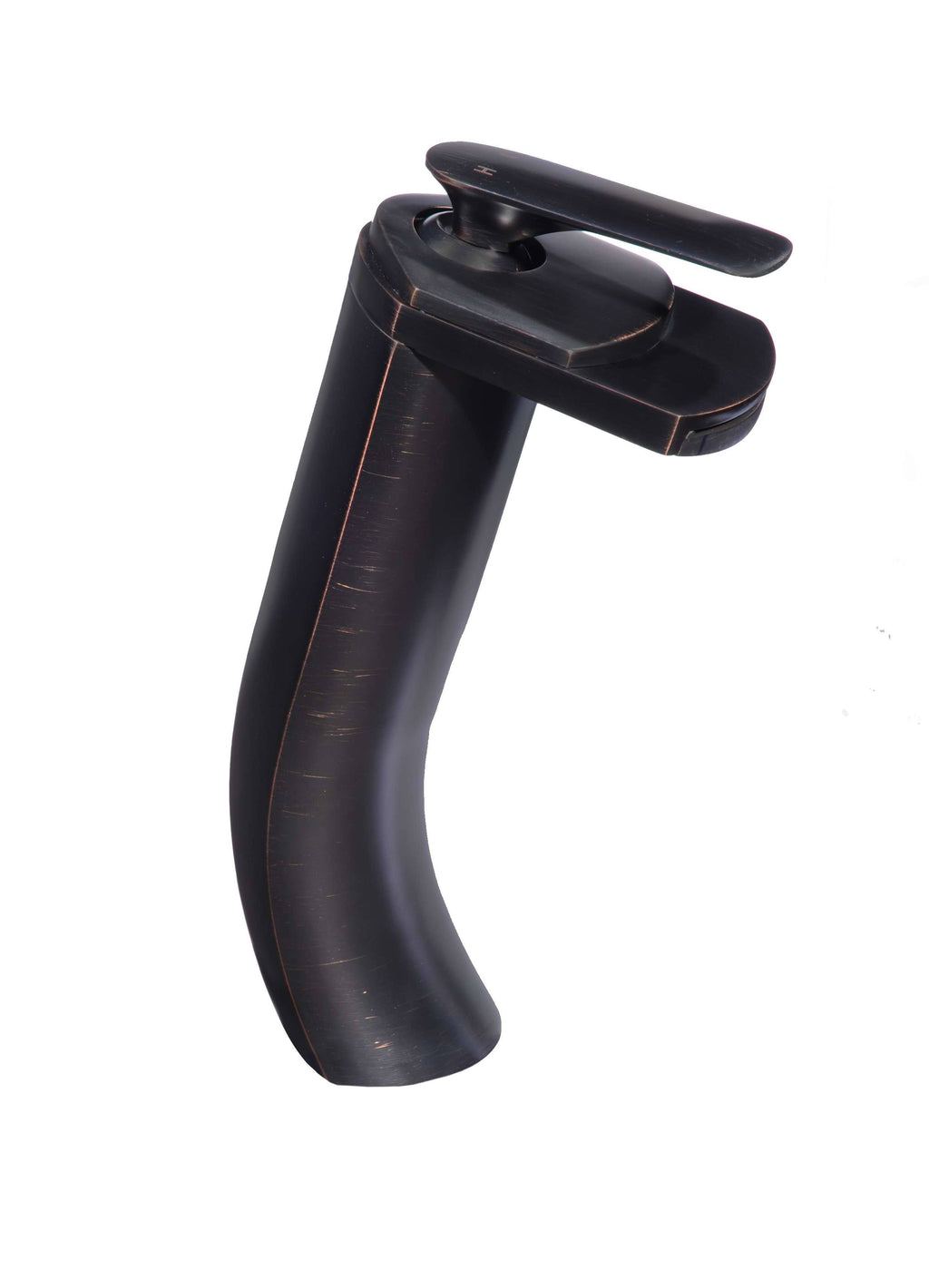 Oil Rubbed Bronze Waterfall Vessel Faucet Set J833451