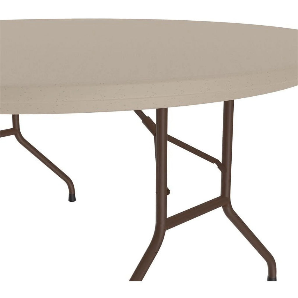 Plastic Folding Table with Blow Molded Top F5469
