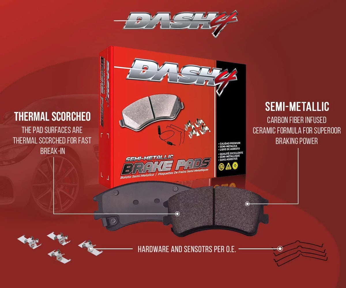 Semi-Metallic Disc Brake Pad A2703