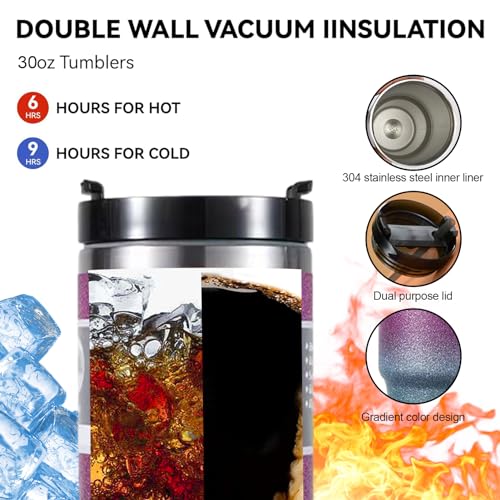 Double Layer Stainless Steel Insulated Mug with Lid R561