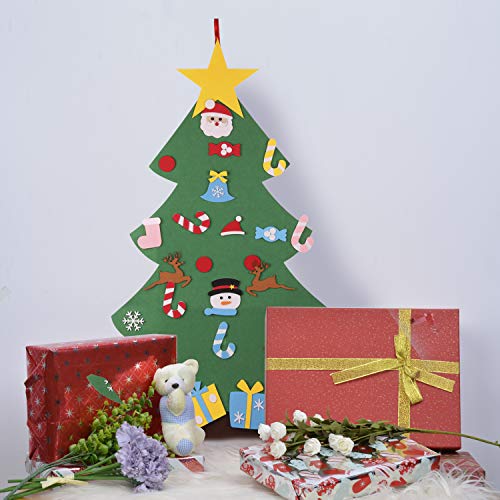 Felt Christmas Tree 26Pcs 3.2ft Wall Hanging V96171