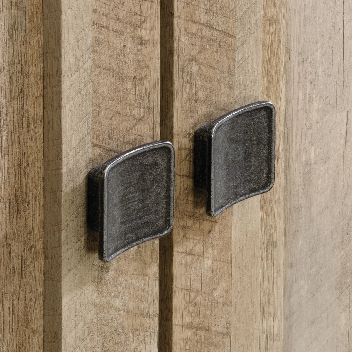 Lintel Oak Finish Storage Cabinet A291