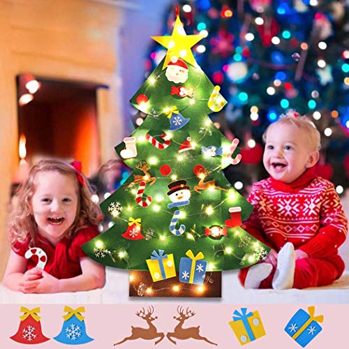 Felt Christmas Tree 26Pcs 3.2ft Wall Hanging V96171