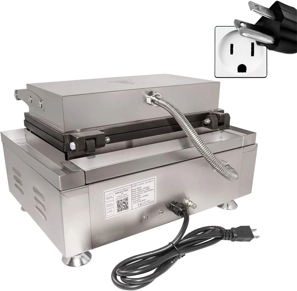 6 Pcs Nonstick Waffle Maker N511303