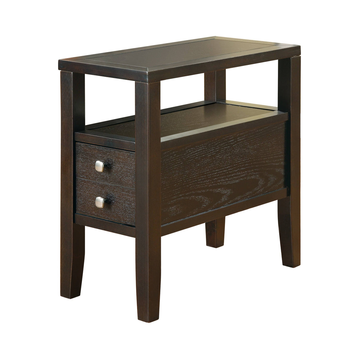 Cappuccino Chairside Table K8274