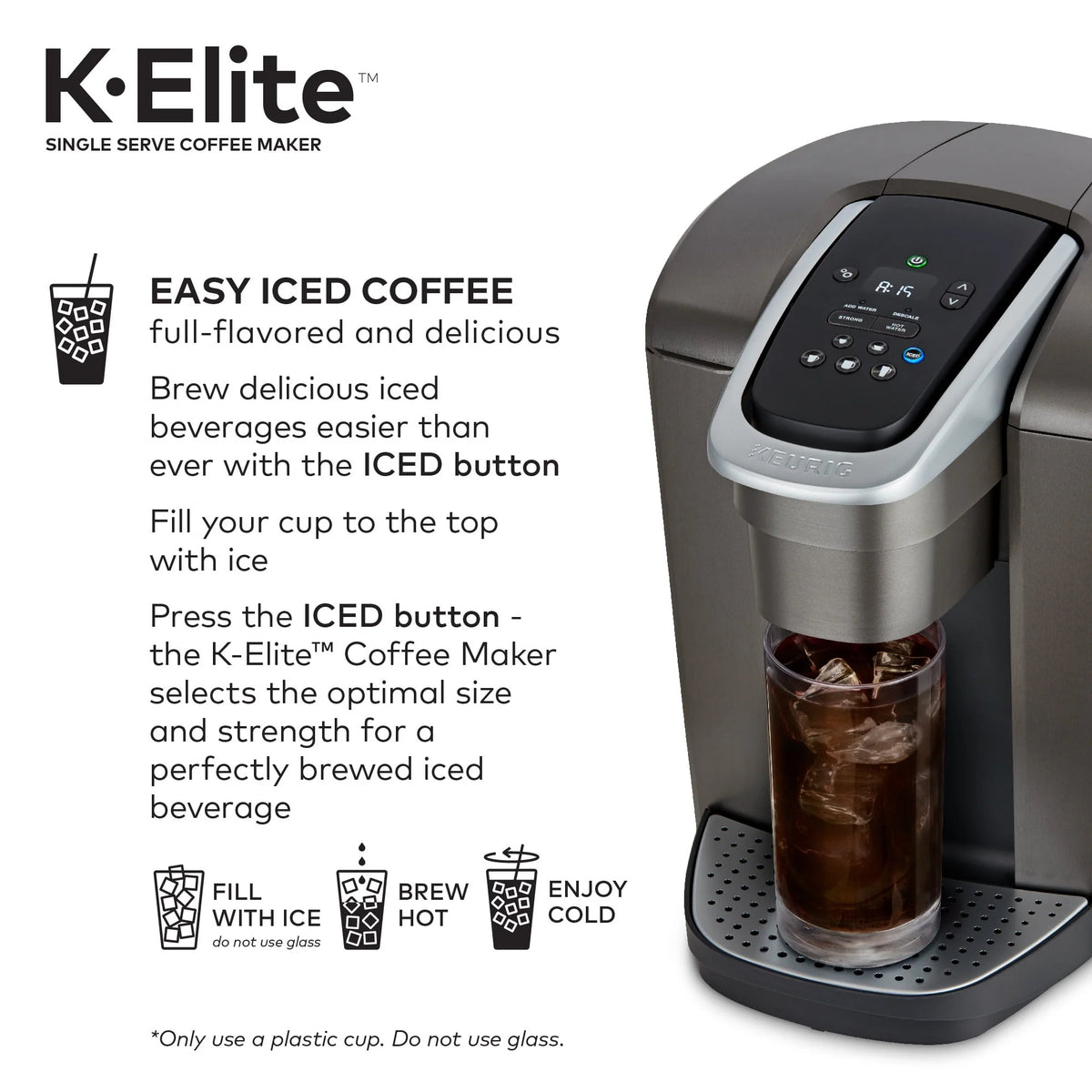 Single-Serve K-Cup Pod Coffee Maker D487235