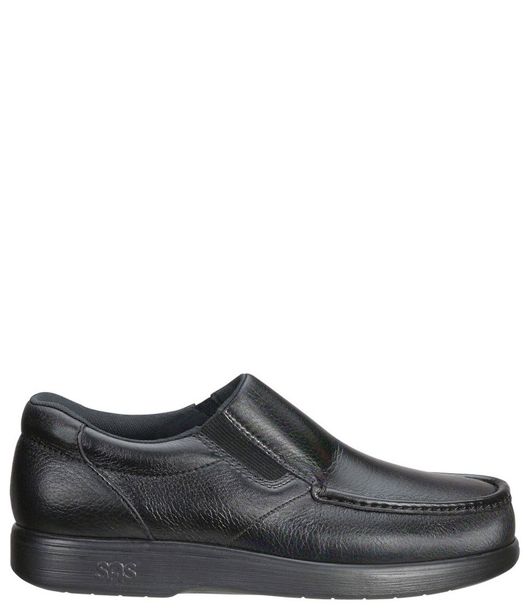 Black Side Gore Wide Shoes P9454