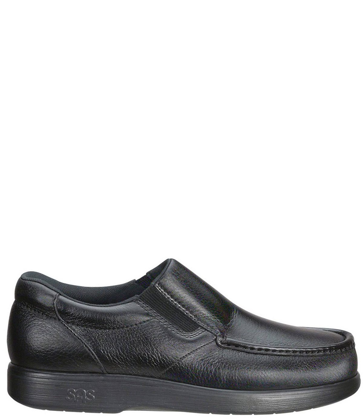 Black Side Gore Wide Shoes P9454