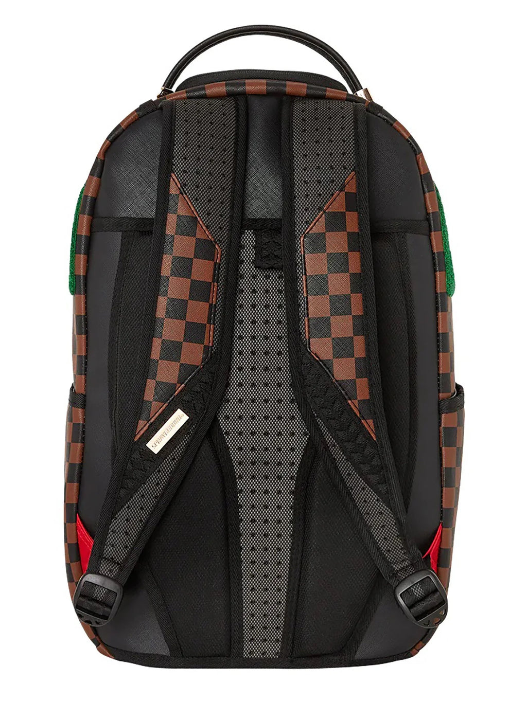 Brown Chenille Backpack N894