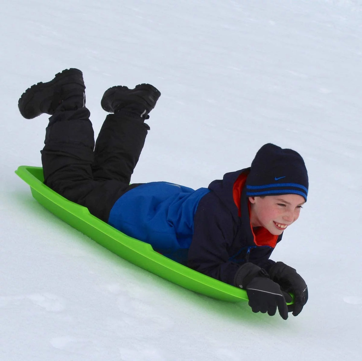 3-Pack Snow Sleds Blue Green Orange V2963