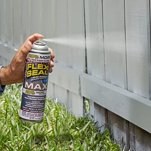 17 oz White Waterproof Rubber Spray Sealant F784664