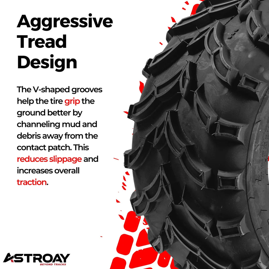 26 x 11 - 12 Utility ATV/UTV Tire R497