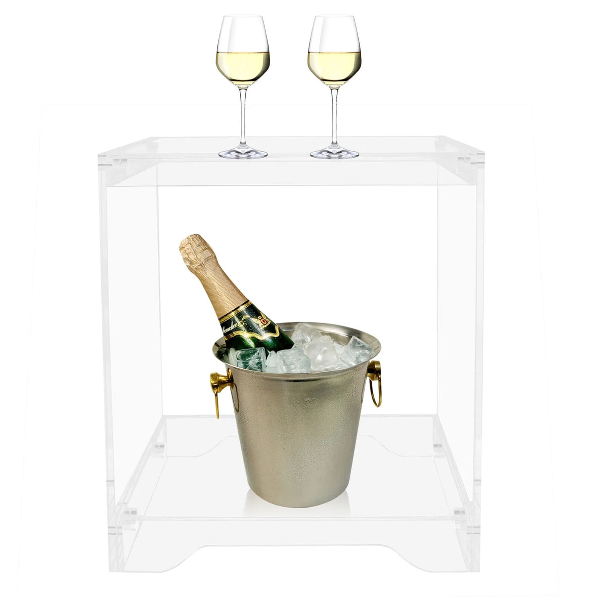 Clear Acrylic Side End Table P67927