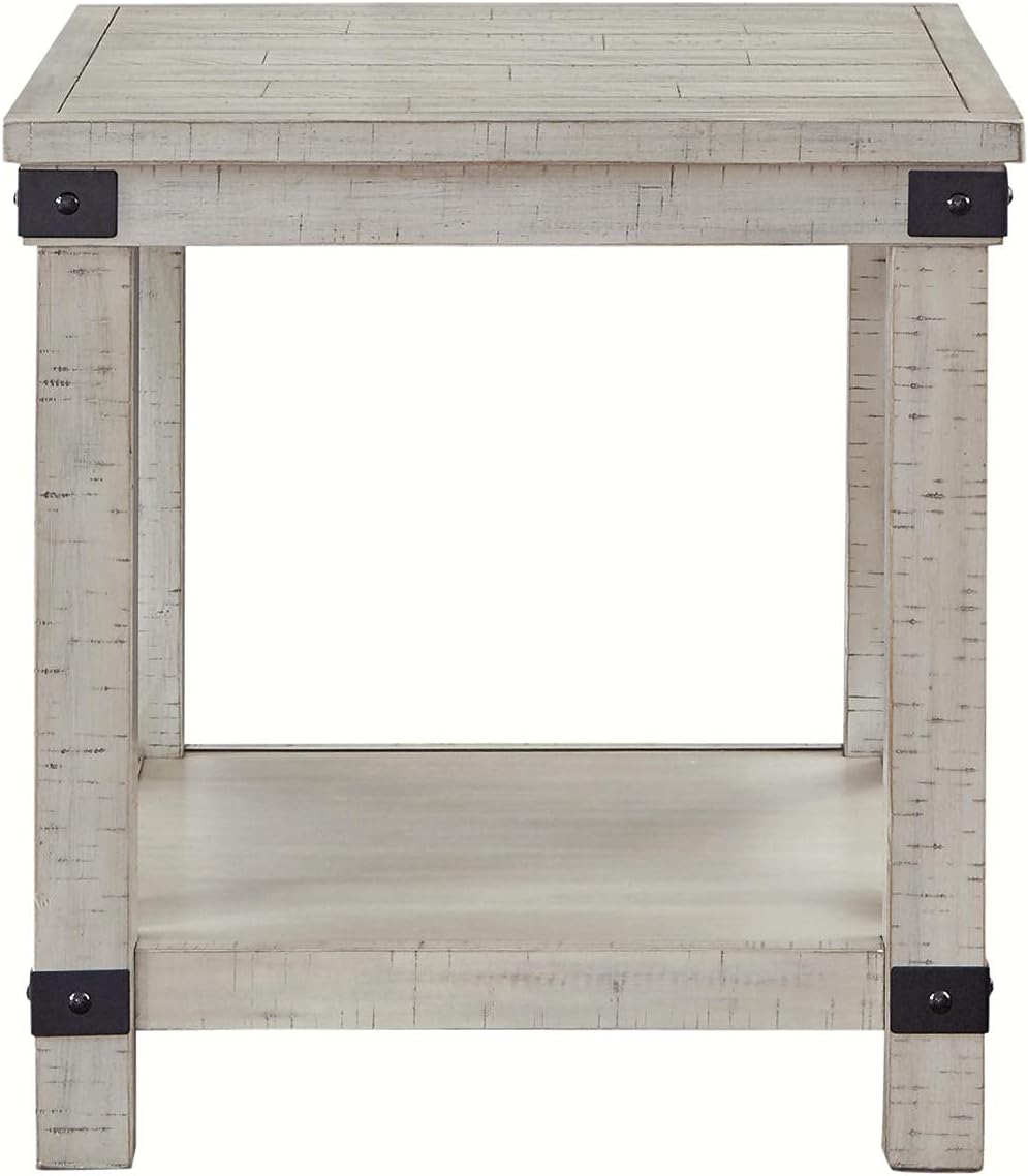 Whitewash Rectangular End Table M962587