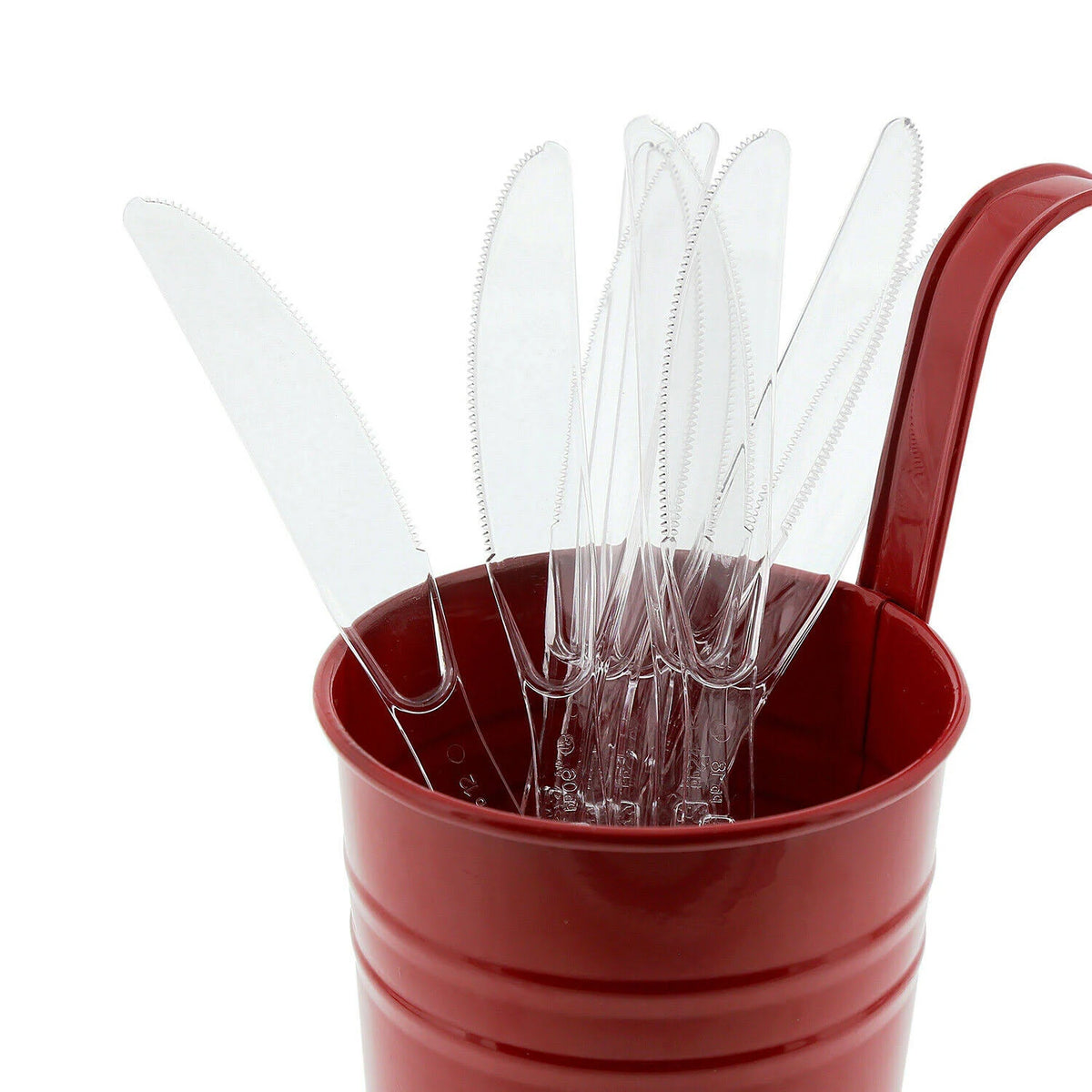 Clear Polystyrene Knives, Case of 1000 M5800