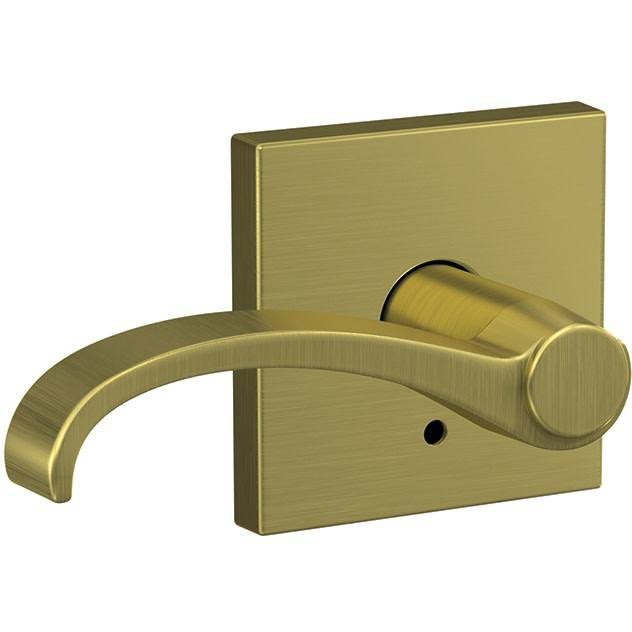 Satin Brass Finish Non Turning Dummy Lever G2226