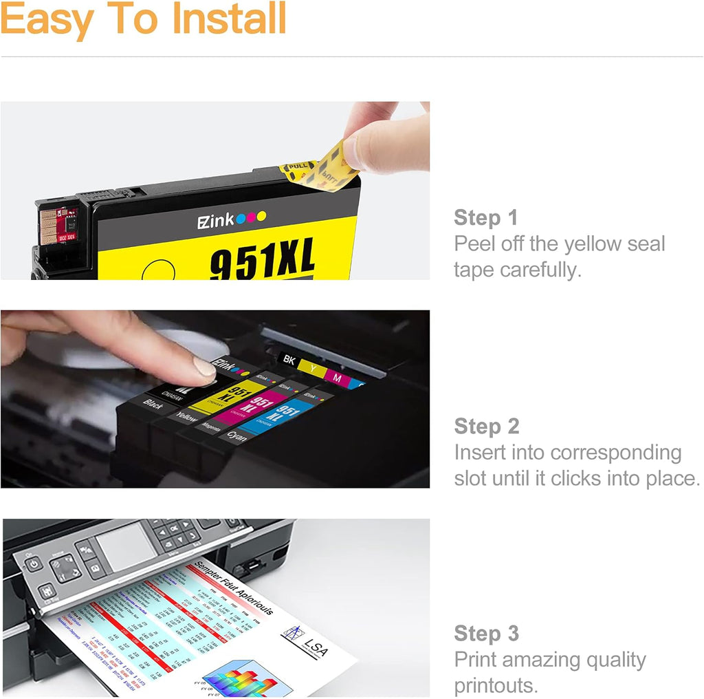9 Pack Compatible Ink Cartridge for HP OfficeJet Pro N573233