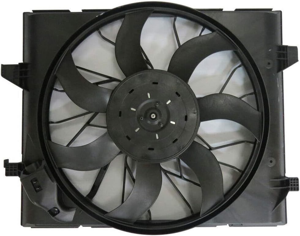 Radiator and A/C Condenser Fan Assembly for 2011 2012 2013 3.6L G2467