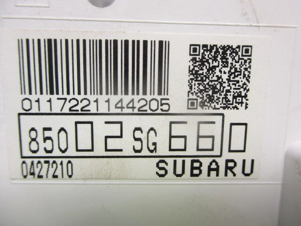 Pre-Owned 2015 Subaru Forester Speedometer Speedo 150K Miles OEM P92486