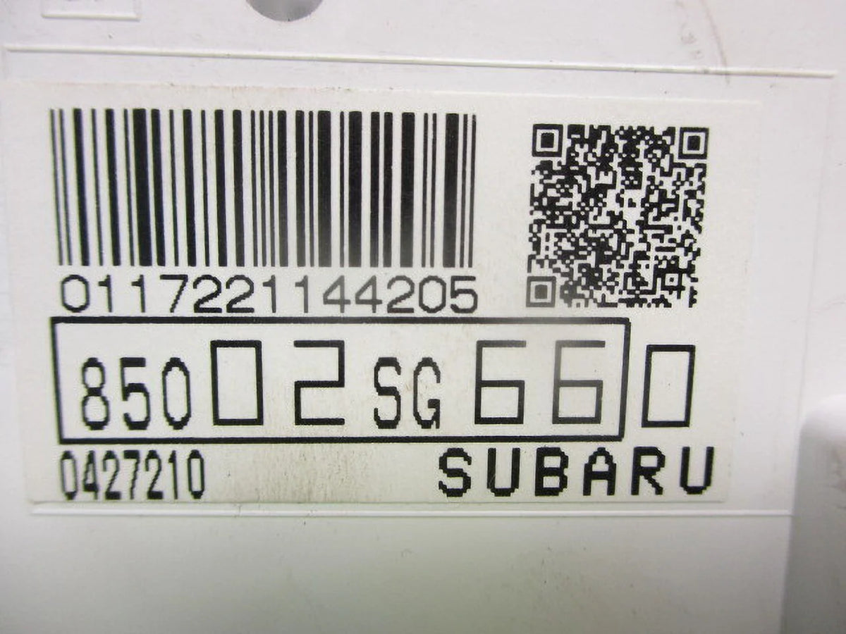 Pre-Owned 2015 Subaru Forester Speedometer Speedo 150K Miles OEM P92486