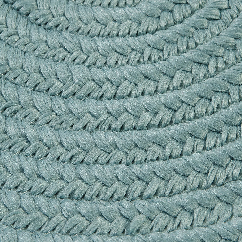 3' x 5' Blue Reversible Oval Area Rug M30773