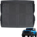 Cargo Liner Trunk Floor Mat for Ford Bronco 2021 2022 All Weather Waterproof TPE Pack of 2 R117483