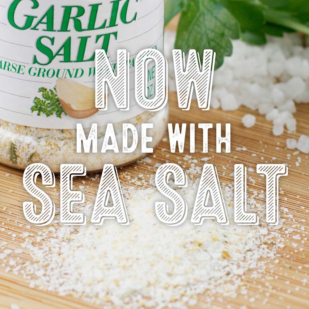 Coarse Ground Garlic Salt, 11 Oz W2348