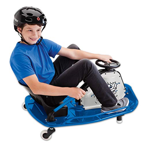Blue 2 Pack Motorized Drifting Ride with Drift Bar and Rechargeable Battery S961604