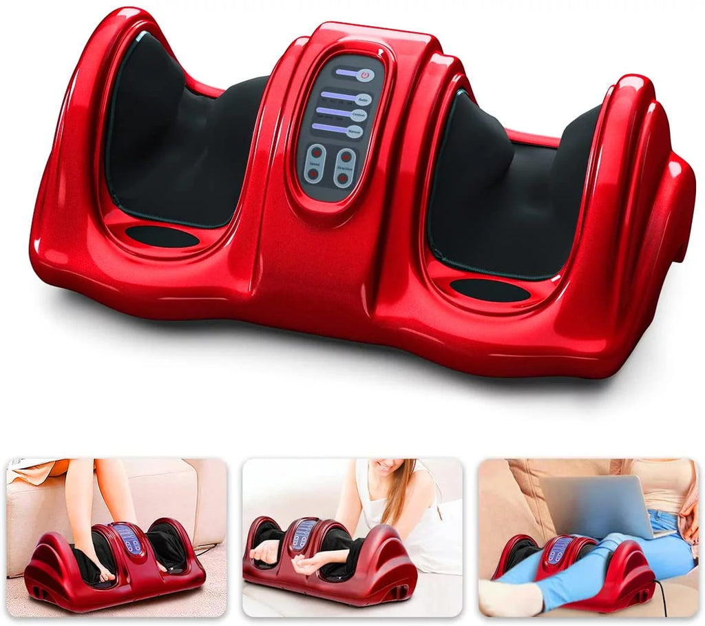 Electric Foot Massager with Remote and 3 Massage Modes W5611