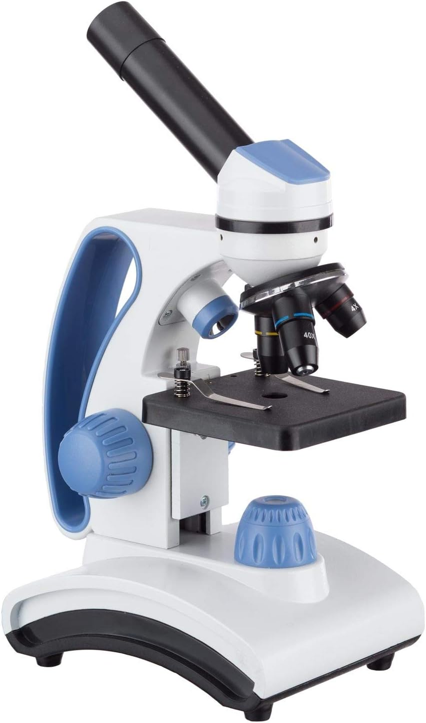 40X-1000X Monocular Compound Microscope with Slide Preparation Kit Z4056