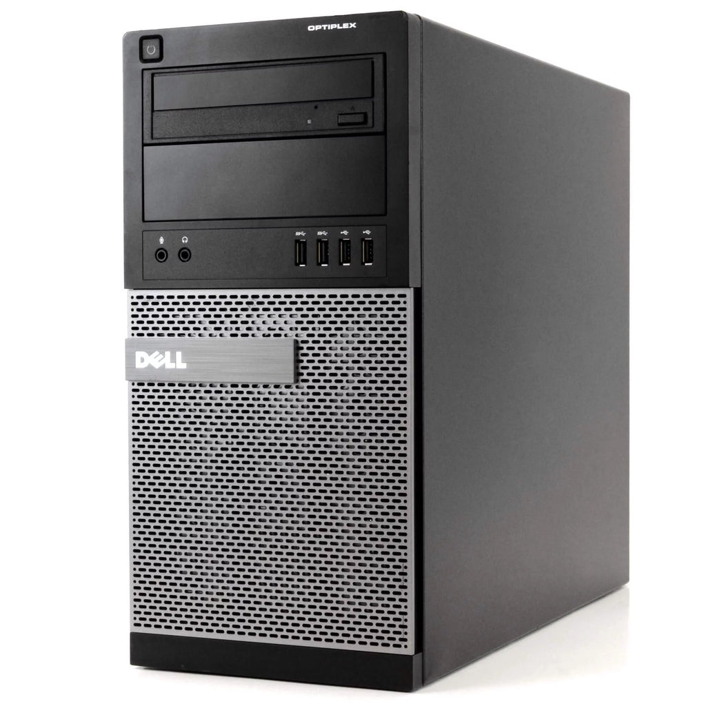 Restored Dell Desktop PC Intel Core i5 16GB Ram 128GB SSD 2TB HDD 20" Monitor NVIDIA GT 1030 WiFi Windows 10 Q808145
