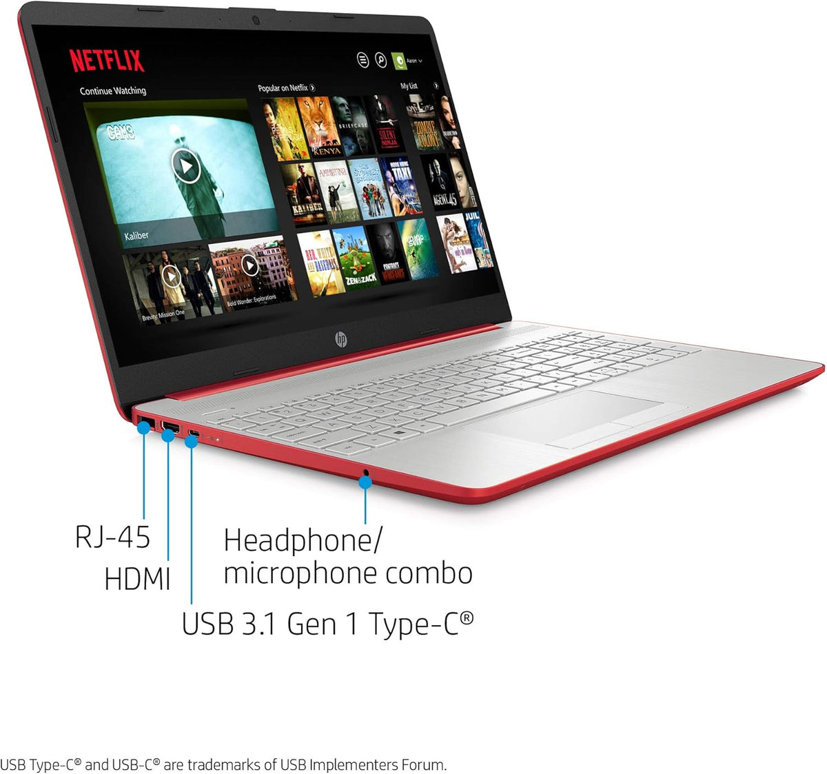 15.6in Laptop Intel Pentium Quad-Core N5000 4GB RAM 500GB Hard Drive Windows 10 S Renewed L96332