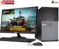Restored Dell Desktop PC Intel Core i5 16GB Ram 128GB SSD 2TB HDD 20" Monitor NVIDIA GT 1030 WiFi Windows 10 Q808145